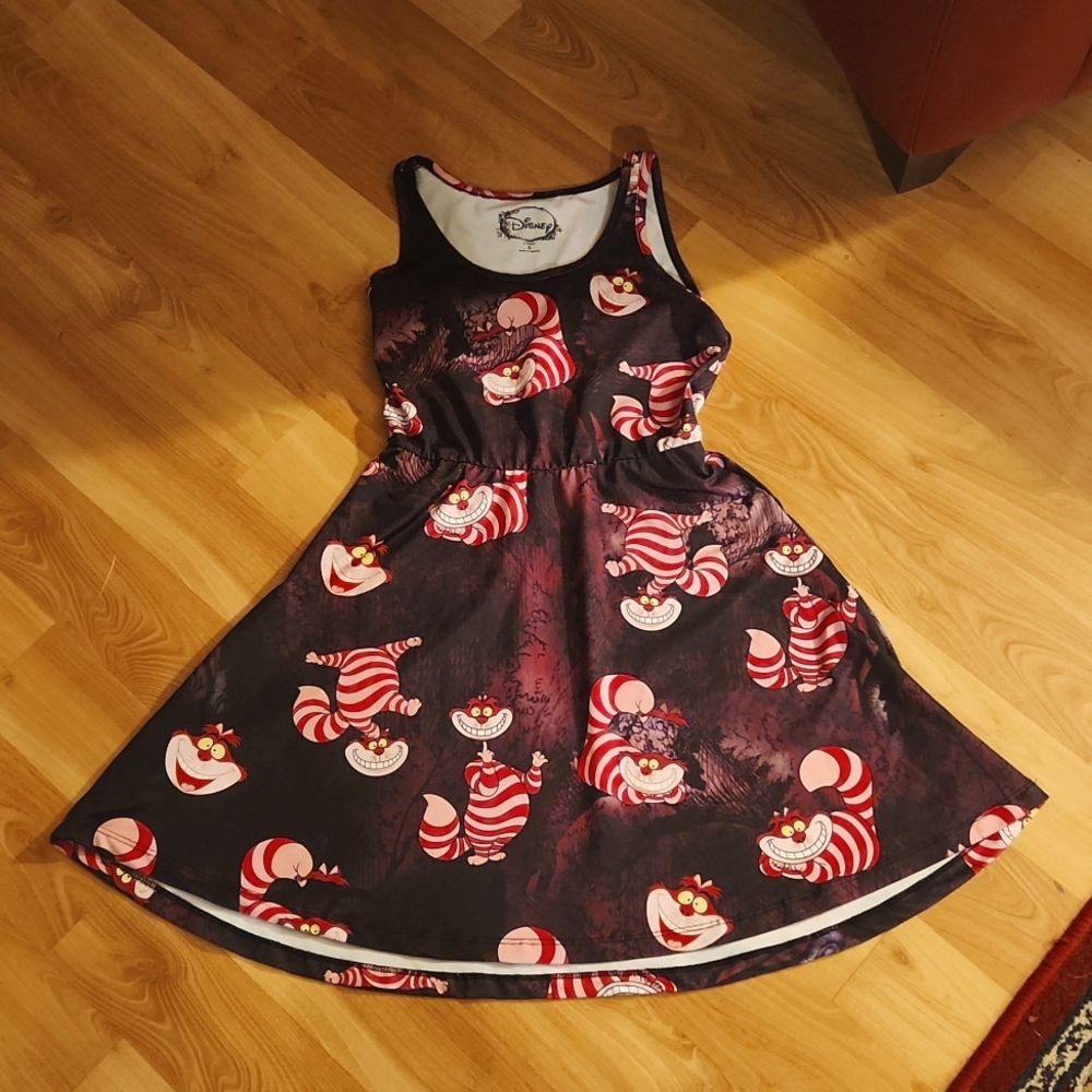Girls size Sm cheshire Cat Alice in wonderland Dress